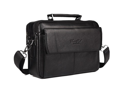 Borsa valigia pelle nera - valigia,
